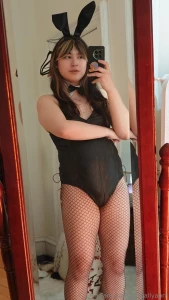 Bunny suit just came in the mail so i had to do a quick fit test