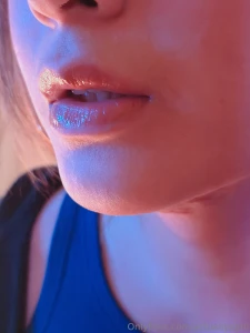 Lips and spit