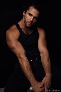 Serious look but up for a little fun