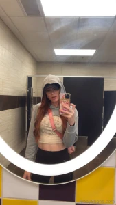 Walk me to the bathroom