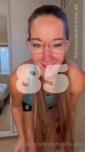 Muscle worship joi undressing from active wear to naked and flexing