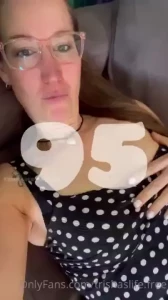 Riding my double dildo with my pussy and my ass on my coffee table in