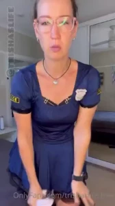 Video 42 police joi turning into a fully naked fingering joi