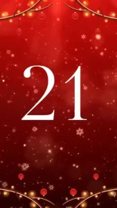 December 21st let today s door be filled with a different kind of