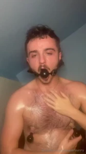 Spit slobbering all over myself amp goontarding for drool