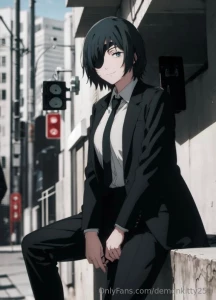 Cosplay himeno anime chainsawman himeno i ll give you a cigarette aki part 4