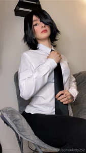 Cosplay himeno anime chainsawman himeno i ll give you a cigarette aki part 5