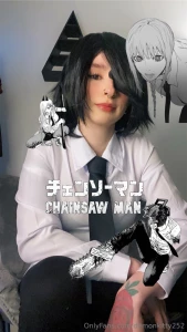 Cosplay himeno anime chainsawman himeno i ll give you a cigarette aki part 6