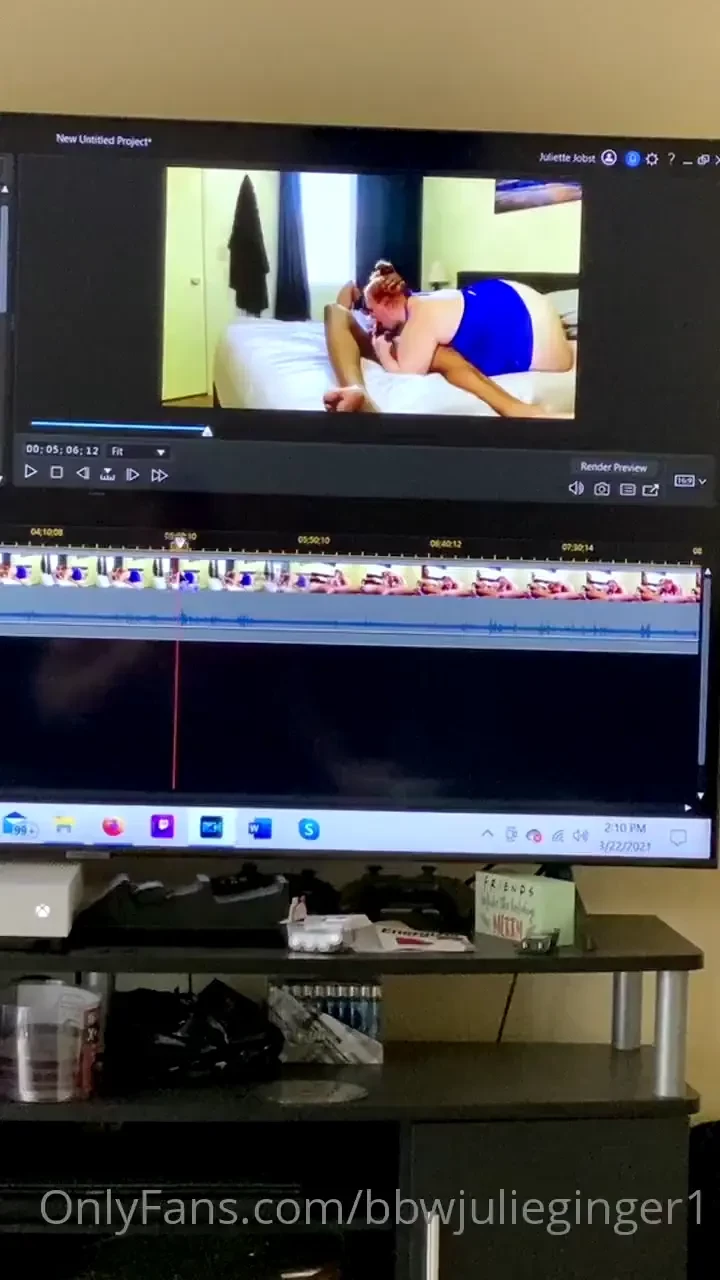 Dropping this video soon got so hot while editing and watching my 