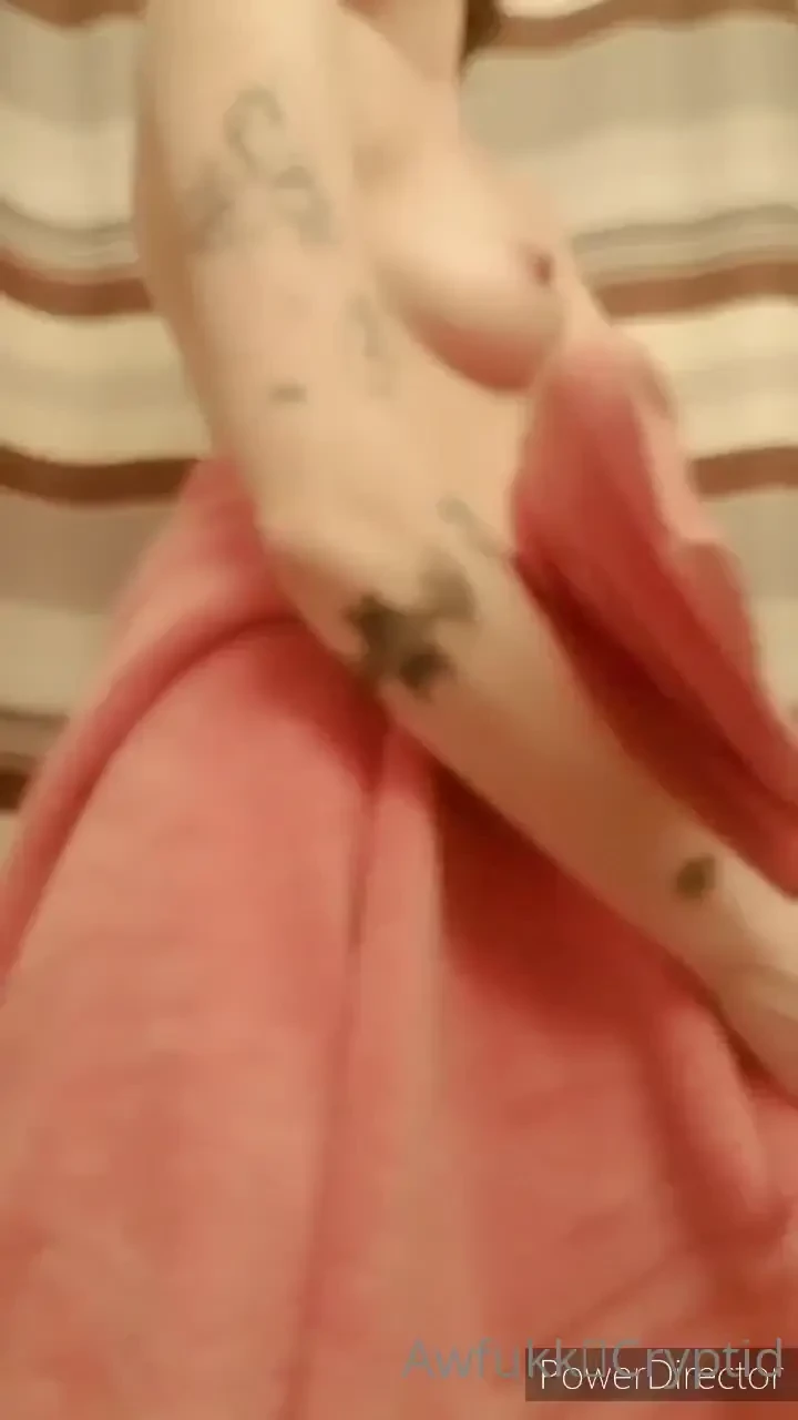 Little post shower video 