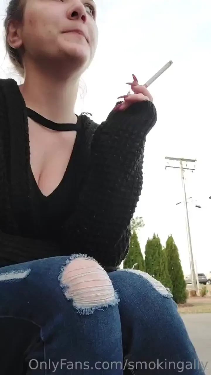Sex shop public smoking watch as i nervously show you my new lingerie 