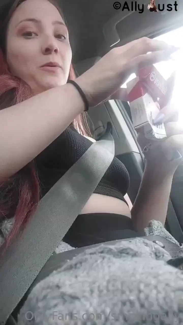 Smoking my first cigarette after traveling 6 hours - hotboxing my car 