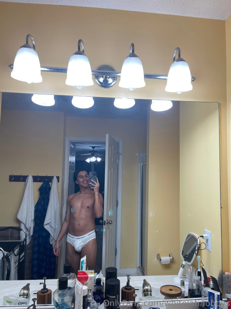 Just enough on to leave a little to your imagination 