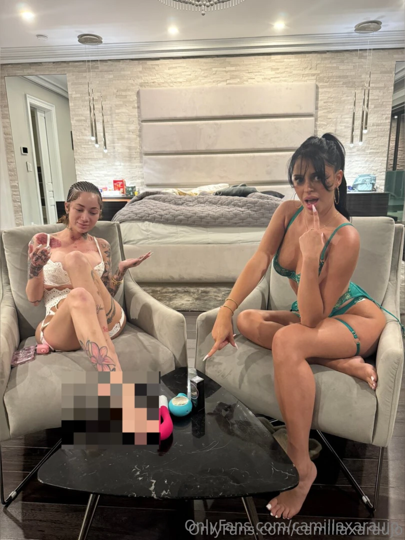 Guess what i convinced her to try for the first time bhadbhabie 