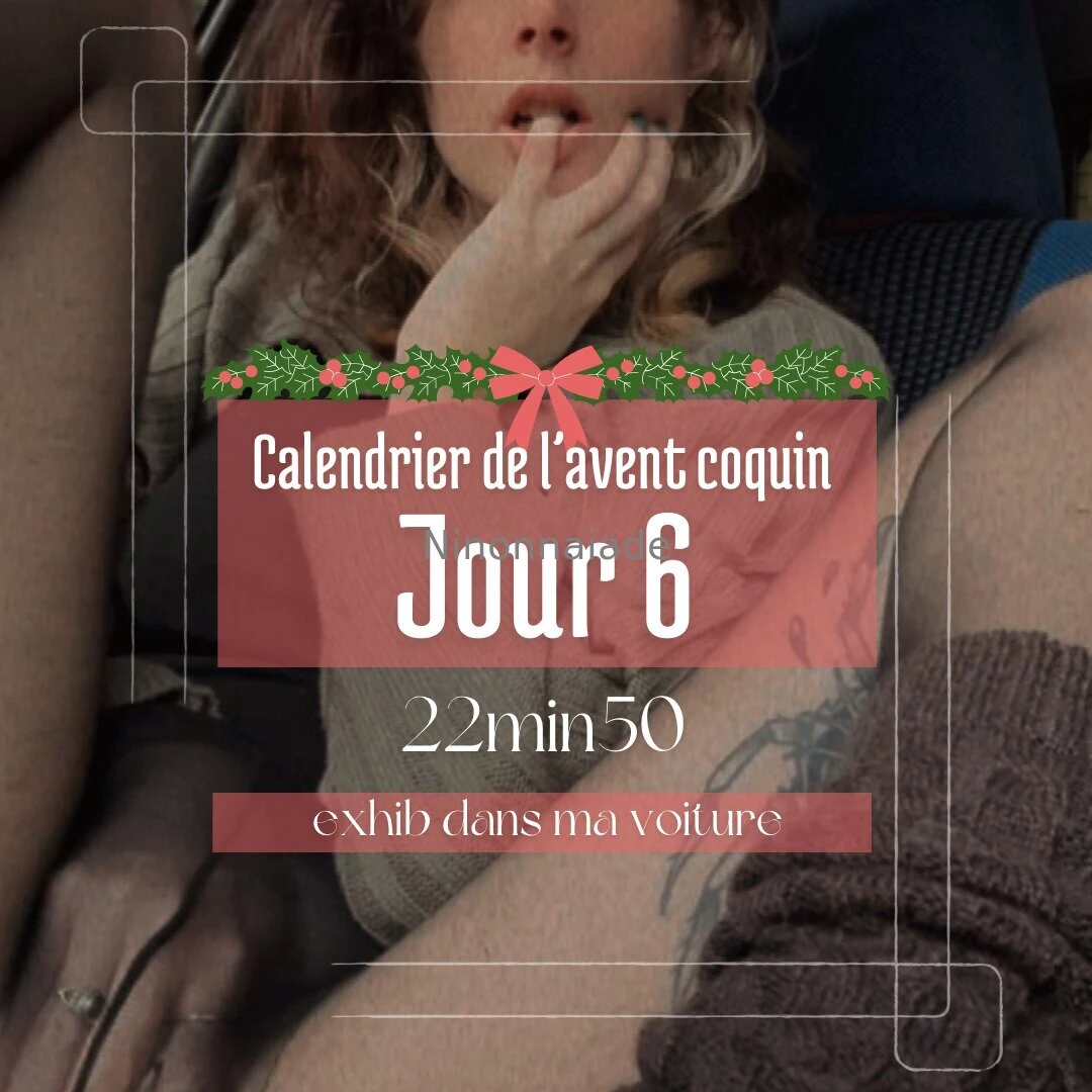 Jour 6 la vid o sera envoy e gratuitement 20h ici ninonnaiade part 1 