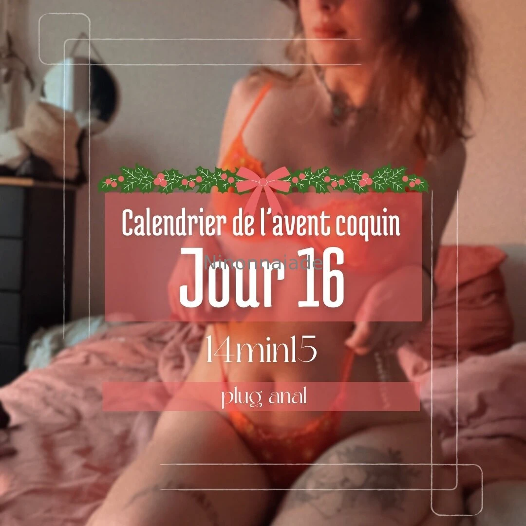 Heyyy les videos du calendrier ont un peu de retard celle du 15 na pas 