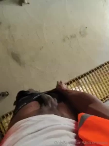 Had to let my bbc out so my balls could breath