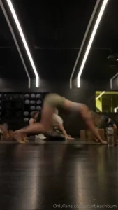 Yoga was tough on my hamstrings today