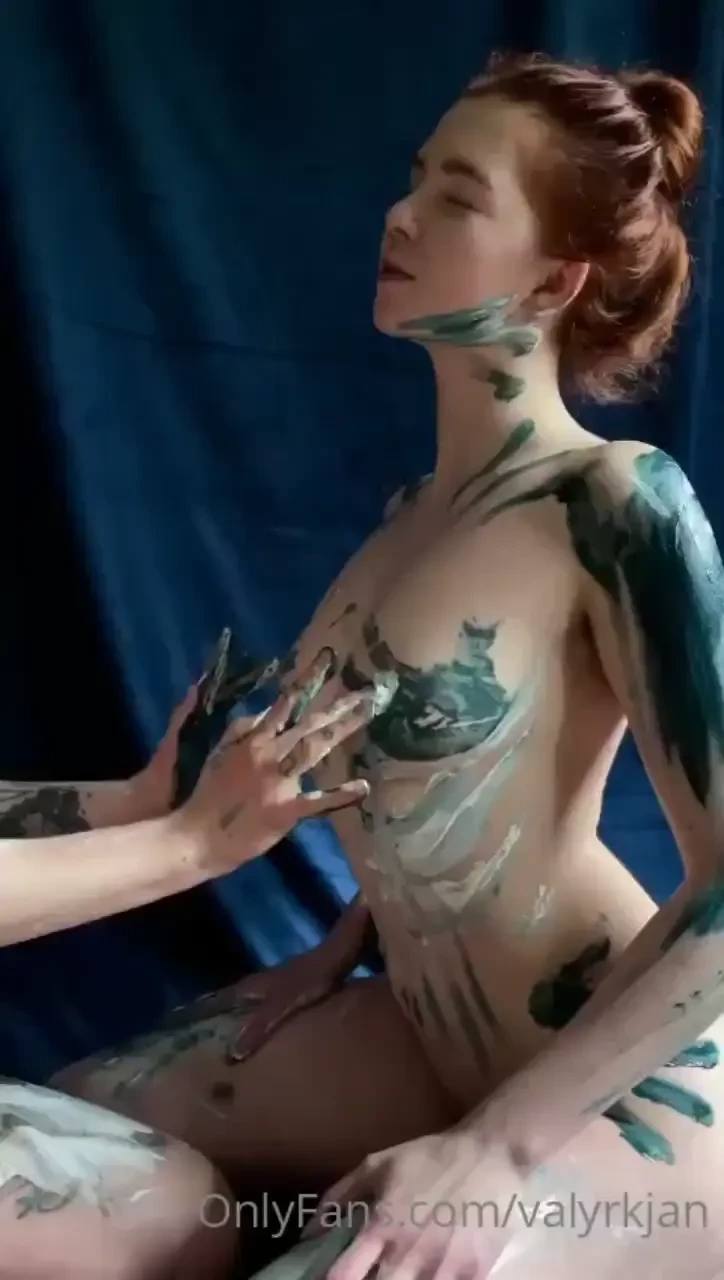 Body paint tease bloopers check out our new body paint video few 