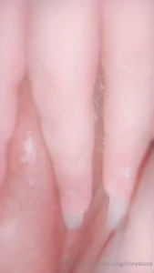 Real time spreading my pussy daddy made me cum so fast