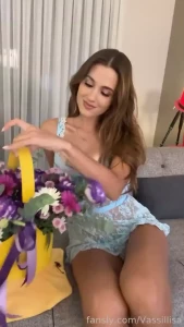 Blossoming beauty in blue lace ready to steal the spotlight and maybe part 1