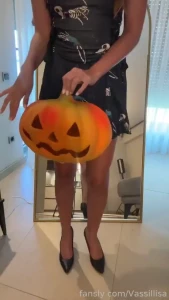 Spooky season vibes with a side of sass halloween model dress heels