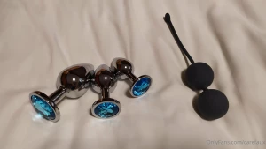 New videos photos anal plugs together with a vibrator and an anal plug part 1