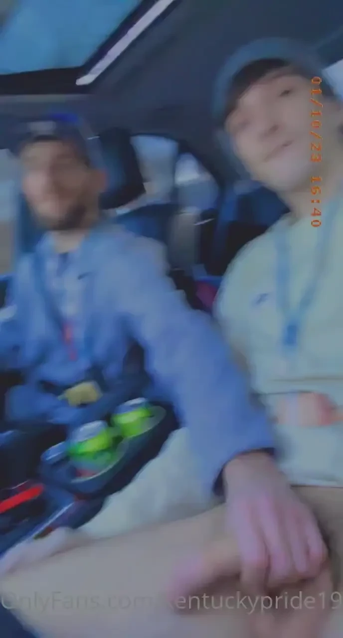 On our road trip back home this evening 