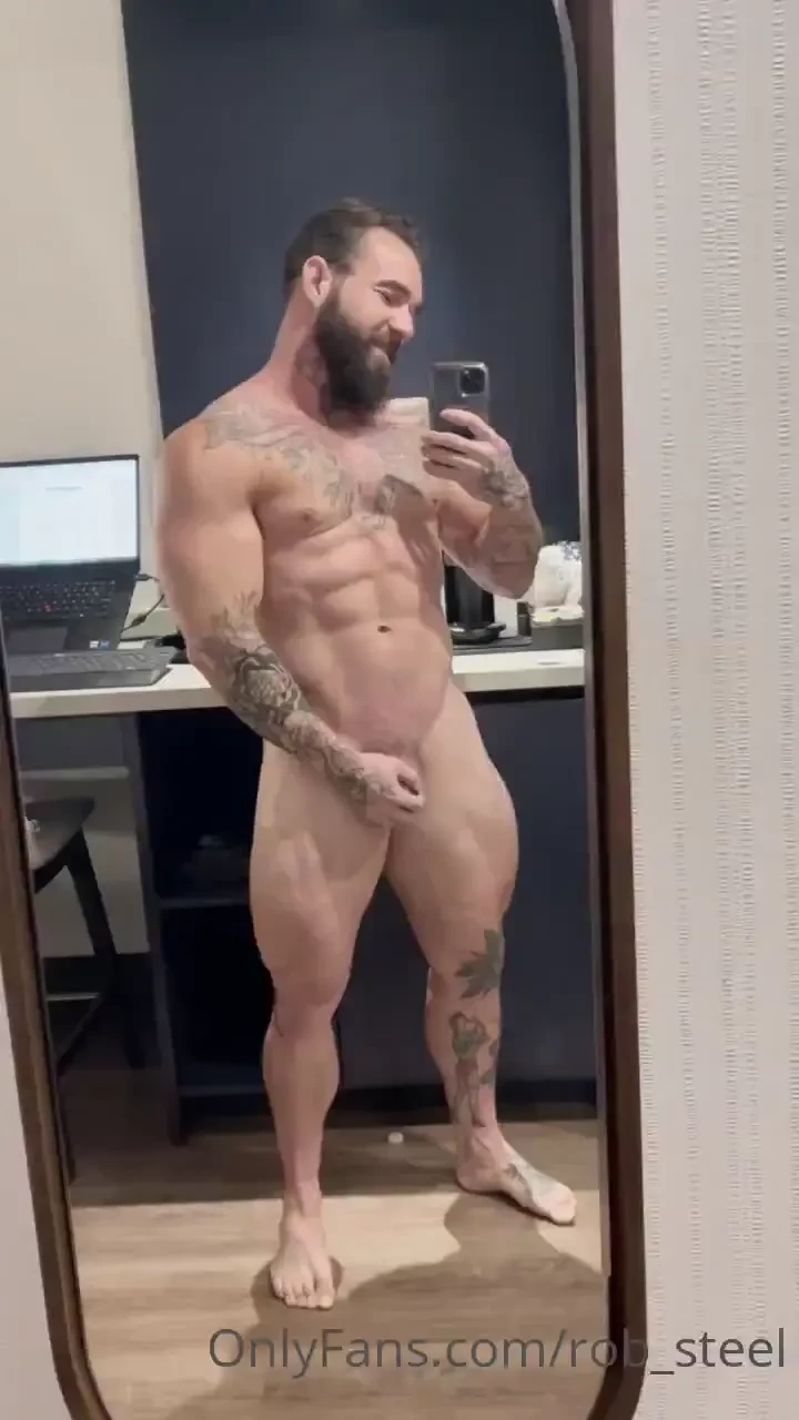 Hello on the way to the shower 