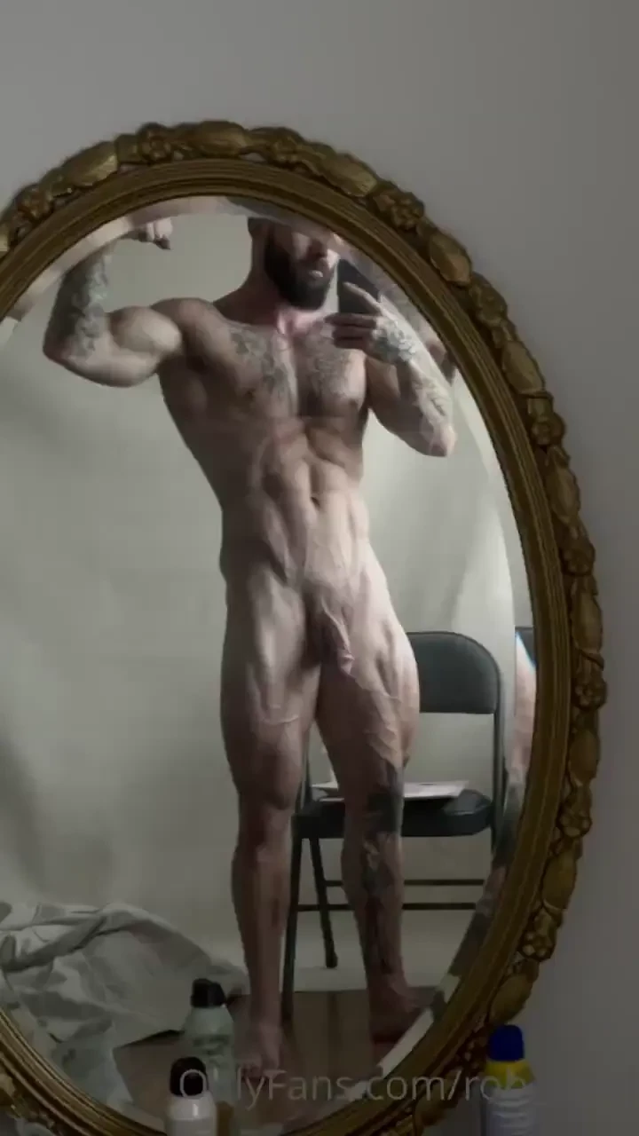 When you get lean like this technically your whole body just becomes 