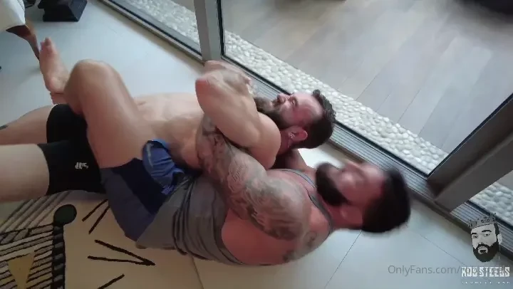 Here s little something for my wrestling fans arm wrestle turns real 