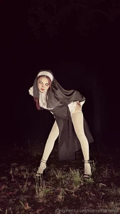 Since you ve been waiting so patiently to see me bent over as a nun part 2