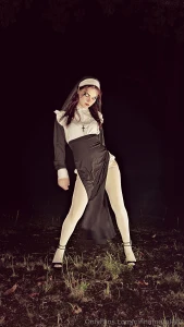 Since you ve been waiting so patiently to see me bent over as a nun part 3