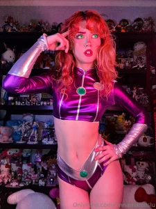 Starfire cosplay part 9