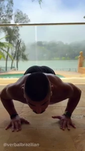 Who wants to hop on my back while i do some pushups muscle