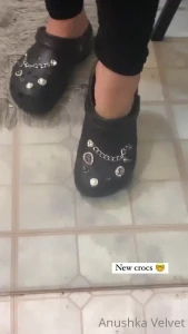 I have a new pair of crocs for those of you who enjoy them