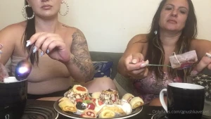 Tea time with anushka and goddessmonica00 don t you just love our sexy