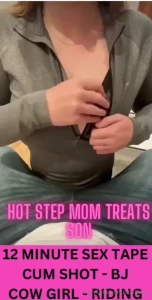 First 5 fans to tip 10 get my hot step mom video