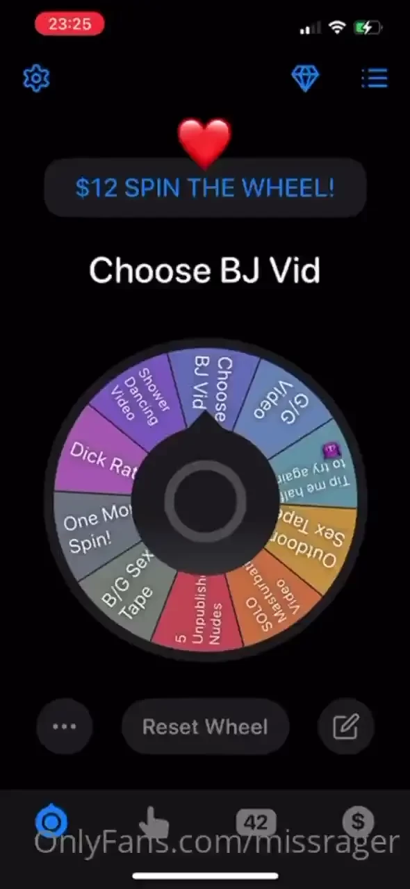 V-day spin the wheel game here s how they work dm me amp tip me part 1 