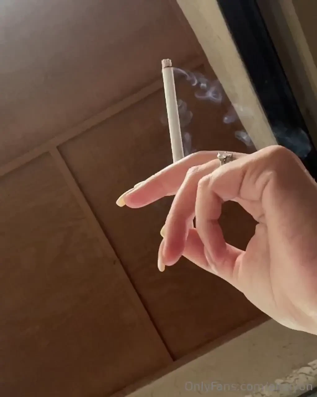 One of my favorite things to do is simply watch the smoke 