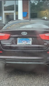 My kind of license plate snatched from other creator but way too funny
