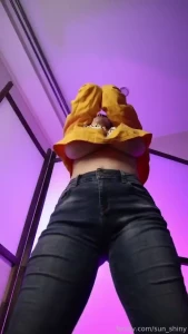 Just imagine what this t-shirt is hiding my breasts are too big to go