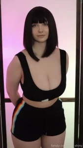 You can t take your eyes off these tits in the top young blackhair