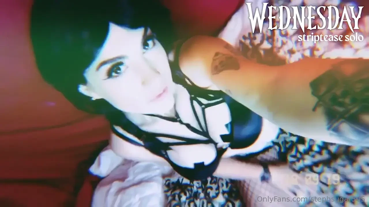 Halloween content countdown is on 10 wednesday addams striptease from 