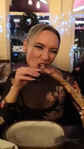 I might be tiny but i love my meat