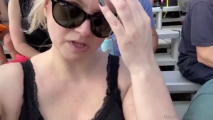 Me trying not to overheat at the race lll