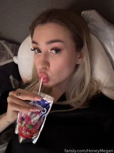 I drink juice while lying in bed and just relaxing fyp ass underwear