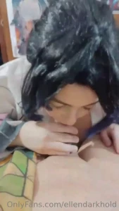 Shinobu no desperdicia la comida