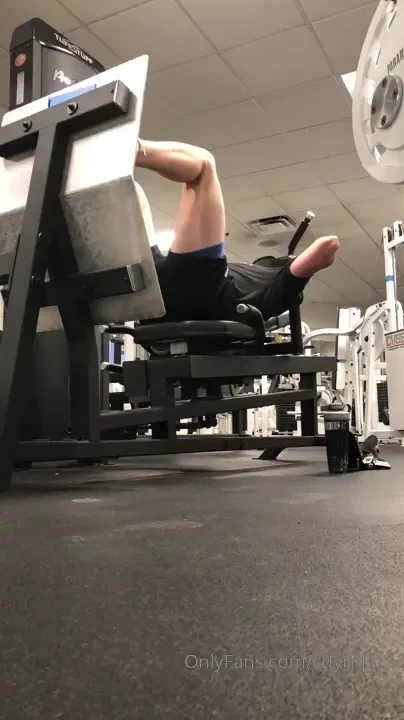 I was using the supine leg press at the gym today and realized the 