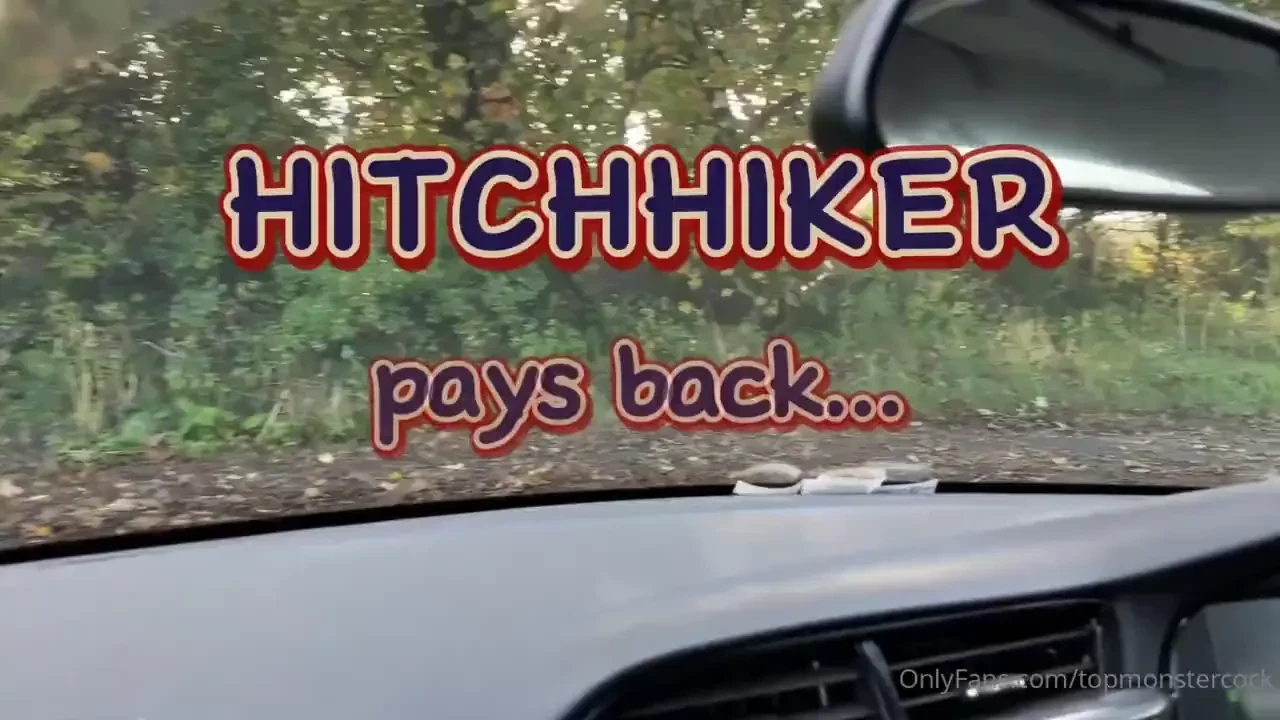 Hitchhiker pays back full video i was in the car with my mate when we 